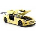 Cochesdemetal.es 2012 Mercedes-Benz SLS AMG GT3 Satin jaune 1:24 MOTOR MAX 79501