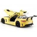 Cochesdemetal.es 2012 Mercedes-Benz SLS AMG GT3 Satin jaune 1:24 MOTOR MAX 79501
