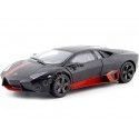 Cochesdememetal.es 2012 Lamborghini Renton Satin Black 1:24 Motor Max 79509