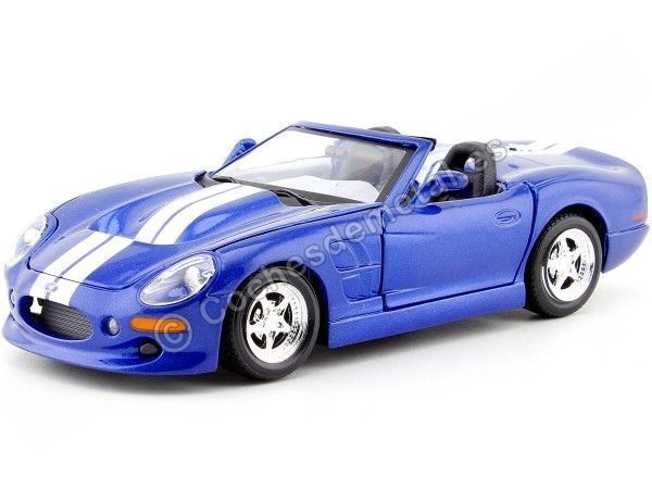 Cochesdemetal.es 1999 Shelby Series One Blue Metallic 1:24 Moreto 31277