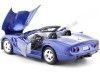 Cochesdemetal.es 1999 Shelby Series One Blue Metallic 1:24 Moreto 31277