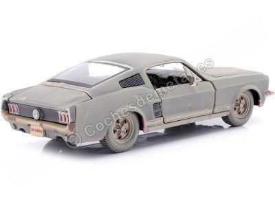 1967 Ford Mustang GT Fastback Gris Envejecido 1:24 Maisto Old Friends MA32142 Cochesdemetal.es 2