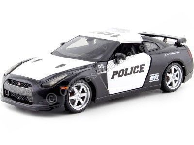 2012 Nissan GT-R (R35) Police Pursuit Vehicle 1:24 Maisto Design 32512 Cochesdemetal.es
