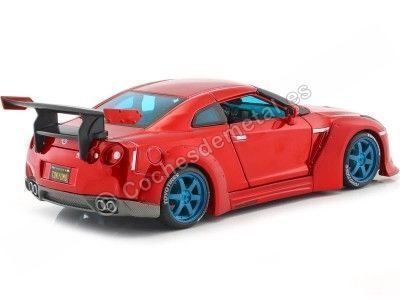 2009 Nissan GT-R (R35) Rojo Cereza 1:24 Maisto Design 32526 Cochesdemetal.es 2