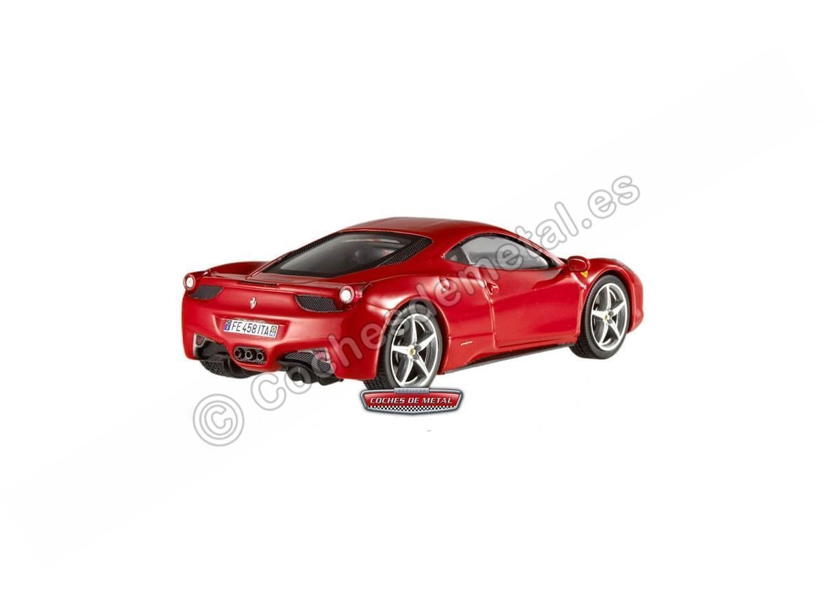 2010 Ferrari 458 Italia Rojo Scuderia Hot Wheels Serie Elite X5502 ...