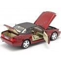 Cochesdememetal.ES 1998 Mercedes-Benz 500 SL Convertible (R129) Red Metallic 1:18 Contourneur B66040658