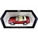 Cochesdememetal.ES 1998 Mercedes-Benz 500 SL Convertible (R129) Red Metallic 1:18 Contourneur B66040658