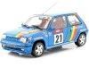Cochesdemetal.es 1990 Renault SuperCinq GT Turbo Nº21 Cirindini/Balesi Rally Tour de Corse 1:18 Norev 185217