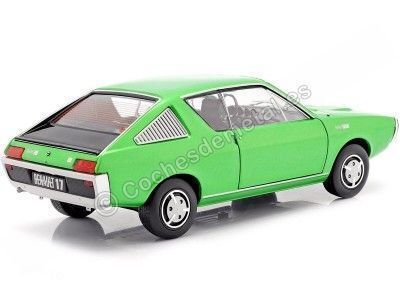 1976 Renault R17 MK1 Metallic Green Vernis 1:18 Solido 1803701 Cochesdemetal.es 2