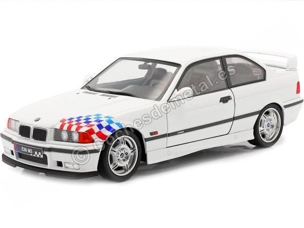 Cochesdemetal.es 1995 BMW E36 Coupe M3 Lightweight Blanco 1:18 Solido S1803903