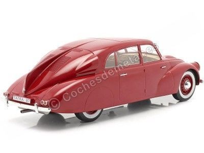 Cochesdemetal.es 1937 Tatra 87 Rojo Oscuro 1:18 MC Group 18222 2