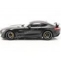 Cochesdemetal.es 2019 Mercedes-Benz AMG GT-R Coupe C190 Dark Grey Metallic (Gunmetal) 1:18 Norev 183742