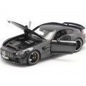 Cochesdemetal.es 2019 Mercedes-Benz AMG GT-R Coupe C190 Dark Grey Metallic (Gunmetal) 1:18 Norev 183742