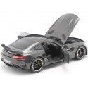 Cochesdemetal.es 2019 Mercedes-Benz AMG GT-R Coupe C190 Dark Grey Metallic (Gunmetal) 1:18 Norev 183742