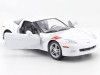 Cochesdemetal.es 2007 Chevrolet Corvette Z06 White 1:24 Lucky Diecast 24207