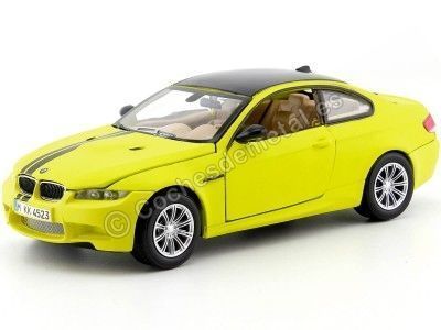 Cochesdemetal.es 2008 BMW M3 Coupe Satin Light Yellow 1:24 Motor Max 79511