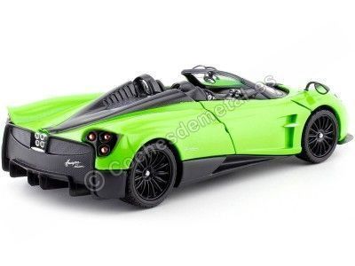 Cochesdemetal.es 2018 Pagani Huayra Roadster Green 1:24 Motor Max 79354 2