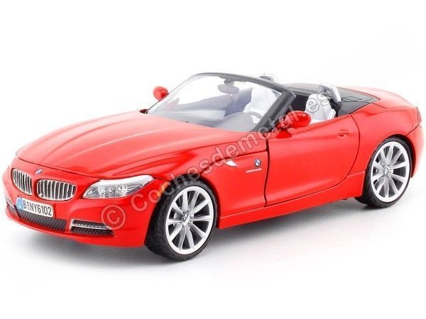 Cochesdemetal.es 2010 BMW Z4 (E89) Red 1:24 Motor Max 73349