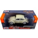 Cochesdemetal.es 1966 Volkswagen Beetle Savannah Beige 1:24 Motor Max 73223