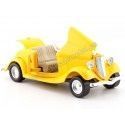 Cochesdememetal.es 1934 Ford Coupé Contracble Yellow 1:24 MOTOR MAX 73218