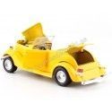 Cochesdememetal.es 1934 Ford Coupé Contracble Yellow 1:24 MOTOR MAX 73218