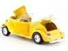 Cochesdememetal.es 1934 Ford Coupé Contracble Yellow 1:24 MOTOR MAX 73218