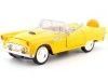 Cochesdemetal.es 1956 Ford Thunderbird Cabriolet Yellow 1:24 Motor Max 73215