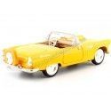 Cochesdemetal.es 1956 Ford Thunderbird Convertible Yellow 1:24 Motor Max 73215