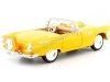 Cochesdemetal.es 1956 Ford Thunderbird Cabriolet Yellow 1:24 Motor Max 73215