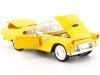 Cochesdemetal.es 1956 Ford Thunderbird Cabriolet Yellow 1:24 Motor Max 73215