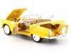 Cochesdemetal.es 1956 Ford Thunderbird Cabriolet Yellow 1:24 Motor Max 73215