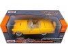 Cochesdemetal.es 1956 Ford Thunderbird Cabriolet Yellow 1:24 Motor Max 73215