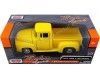 Cochesdemetal.es 1955 Ford F-100 Pickup Light Yellow 1:24 Motor Max 79341