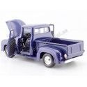 Cochesdemetal.es 1956 Ford F-100 Pickup Blue 1:24 MOTOR MAX 73235