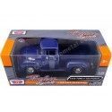 Cochesdemetal.es 1956 Ford F-100 Pickup Blue 1:24 MOTOR MAX 73235