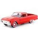 Cochesdemetal.es 1960 Ford Ranchero Pickup Rojo 1:24 Motor Max 79321