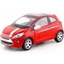 Cochesdemetal.es 2008 Ford KA Red/White 1:24 Motor Max 73382