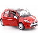 Cochesdemetal.es 2008 Ford KA Red/White 1:24 Motor Max 73382