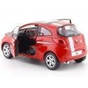 Cochesdemetal.es 2008 Ford KA Red/White 1:24 Motor Max 73382