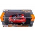 Cochesdemetal.es 2008 Ford KA Red/White 1:24 Motor Max 73382