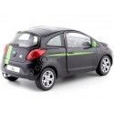 Cochesdemetal.es 2008 Ford Ka Black/Green 1:24 Motor Max 73382