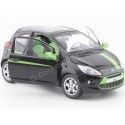 Cochesdemetal.es 2008 Ford Ka Black/Green 1:24 Motor Max 73382