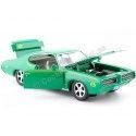 Cochesdemetal.es 1969 Pontiac GTO juge Verde 1:24 Motor Max 73242