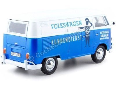 Cochesdemetal.es 1967 Volkswagen Type 2 T1 Livraison de "Kundenienst" 1:24 MOTOR MAX 79573 2