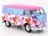 Cochesdemetal.es 1967 Volkswagen Type 2 T1 Van de livraison "Love" 1:24 MOTOR MAX 79581