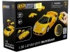 Carsdemetal.es 2006 Lamborghini Murcielago "Puzzle 3d de 64 pièces" Jaune 1:32 Happy Well 57060