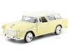 Cochesdemetal.es 1955 Chevy Bel Air Nomad Jaune / Beige 1:24 Motor Max 73248