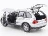 CARSDEMETAL.ES 2001 BMW X5 Gray métallique 1:24 MOTEUR MAX 73254
