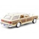 Cochesdemetal.es 1979 Chrysler Lebaron Town & Country Wagon Beige / Woody 1:24 Motor Max 73331