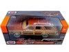 Cochesdemetal.es 1979 Chrysler Lebaron Town & Country Wagon Brown / Woody 1:24 Motor Max 73331